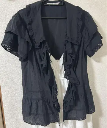 핑크하우스 오버 블라우스