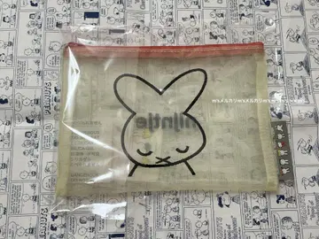 미피 메쉬 자수 파우치 Dick Bruna 콜라보 NIJNTJE