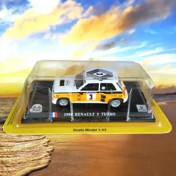 1984 RENAULT 5 TURBO 미니카 스케일 1:43