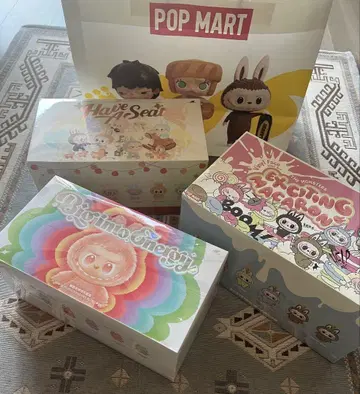 [정품] LABUBU 라브부 봉제 인형 모듬 BOX 3상자 세트