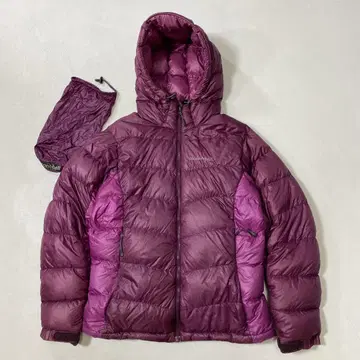 mont-bell 여성용 알파인 다운 파카 (주머니 포함) 발수 800F