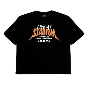 히게단 LIVE AT STADIUM 2025 라이브 T셔츠 M 사이즈