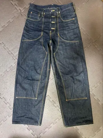[슈거힐] Classic Double Knee Denim Pants