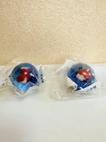 지브리 미술관 한정판 벼랑 위의 포뇨 슈퍼볼 2개 세트