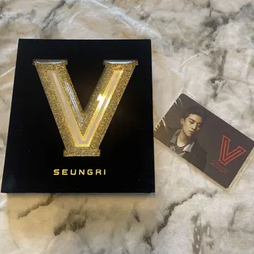 SEUNGRI V 앨범 CD 특전 카드 포함 레어