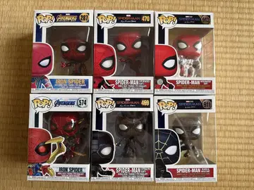 Funko Pop! 스파이더맨 피규어 세트 6점 세트