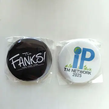 [ 회장 한정 ] TM NETWORK 2025 IP 캔뱃지 2개 세트