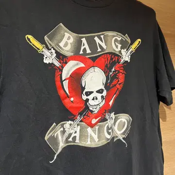 BANG TANGO 1989년 방탄고 사이코 카페 투어 티셔츠