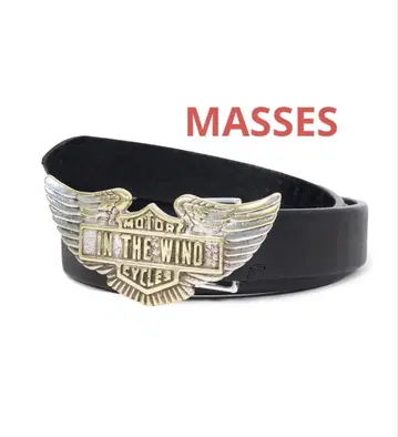 [ 미사용 새상품 ] MASSES 마시스 버클 벨트