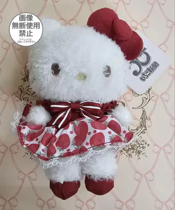 Maison de FLEUR x 딸기신문 봉제인형 참 헬로키티