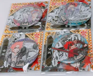 D.Gray-man 원화전 HEROES 캔뱃지 라비 4종 세트