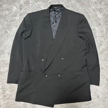 brummell 블랙 더블 브레스트 자켓 [ 170 ]