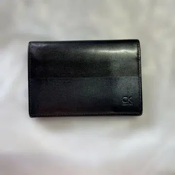 ck Calvin Klein 명함지갑 블랙 x 네이비 캘빈클라인