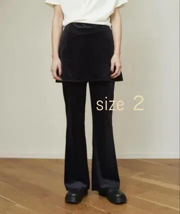 Sheer velour layered pants pheeny