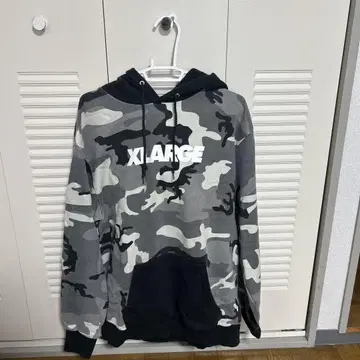 XLARGE 카모 패턴 후드 부착 후드티 M 사이즈