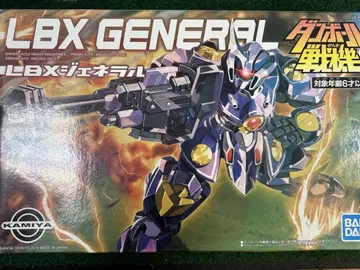 미개봉 BANDAI LBX GENERAL 골판지 전기 제네럴