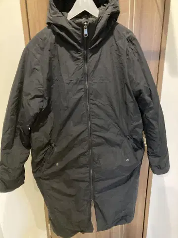 H&M 블랙 모즈 코트 S