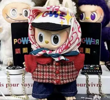 Labubu 코스튬 (봉제 인형용 의류) 4세트