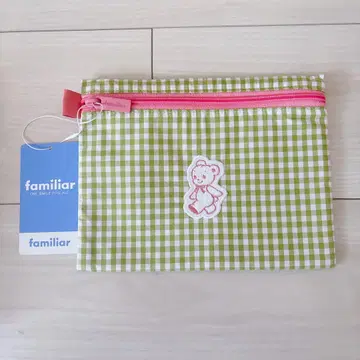 새상품 파미리아 파우치 그린