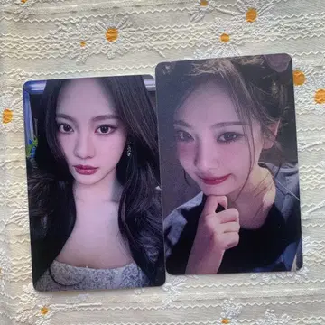 aespa 팬미팅 팬미팅 6000엔 구매 혜택 트레이딩 카드 닝닝 2장