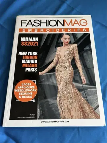 FASHON MAG EMBROIDERIES 외국도서 패션 잡지