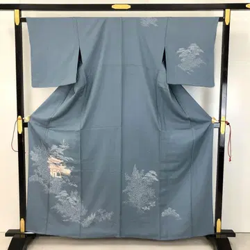 단옷감 부착식 건조물 꽃과 풀 무늬 교육용 실 KK-2354