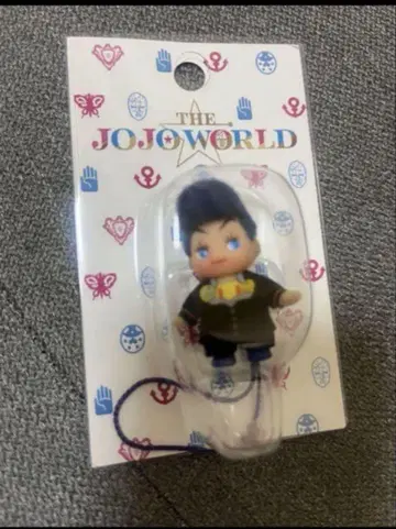새상품 THE JOJO WORLD 큐피 콜라보 스트랩 히가시카타 죠스케