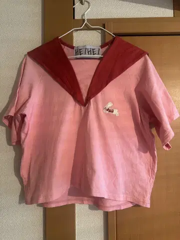 HEIHEI 세일러 카라 반팔 T셔츠