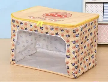 [ 미사용 새상품 ] 호빵맨 투명창 수납 박스