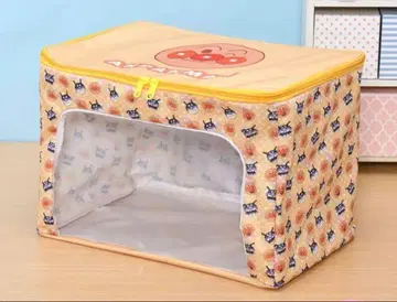 [ 미사용 새상품 ] 호빵맨 투명창 수납 박스