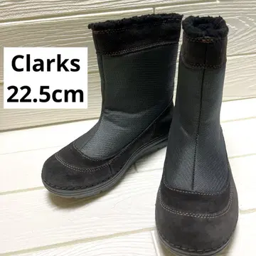 [ 레어 ] Clarks 클락스 부츠 스노우 부츠 22.5 고어텍스