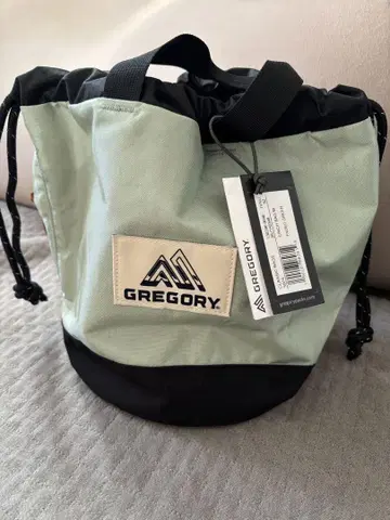GREGORY 버킷백 민트 그린