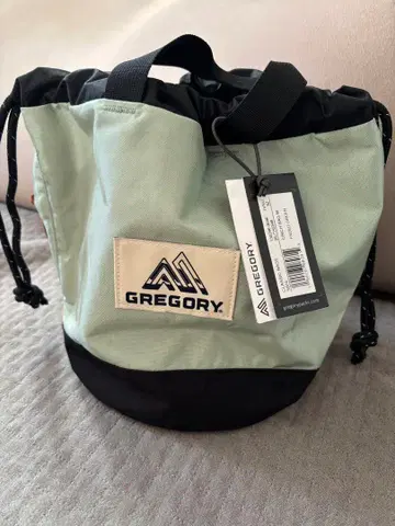 GREGORY 버킷백 민트 그린