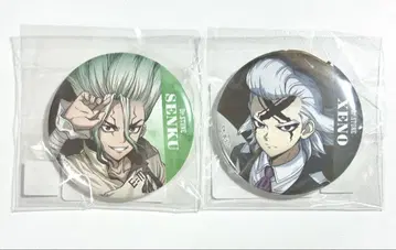 Dr.STONE DMM 스크래치 레이니 데이 캔뱃지 센쿠 제노