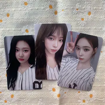 aespa 야구 Better Things 트레이딩 카드 3장
