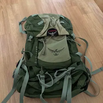OSPREY Kestrel 48 백팩 올리브 그린