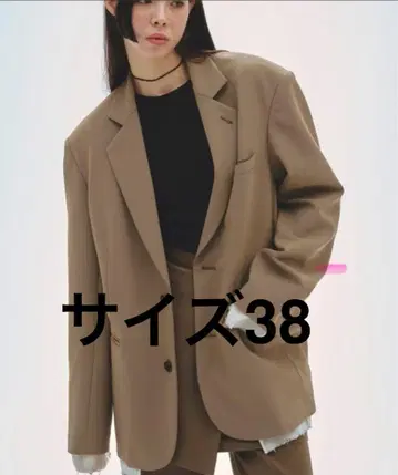 TODAYFUL 베이지 오버숄더 자켓 사이즈 38