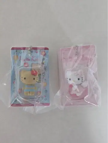 HELLO KITTY 패키지 미니어처 컬렉션 가챠 2종 세트
