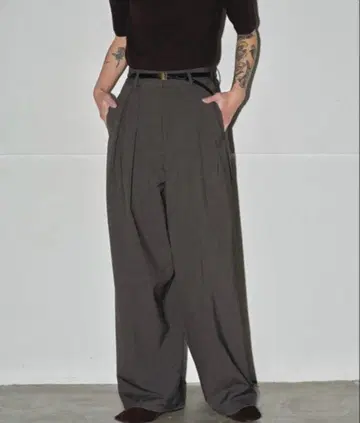 todayful Doubletuck Smooth Trousers 36