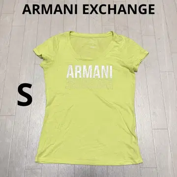 유168 ARMANI EXCHANGE 반팔 로고 프린트 T셔츠