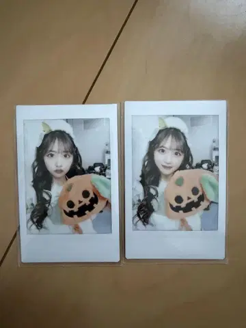 FRUITS ZIPPER 사쿠라이 유이 폴라로이드 2장 세트