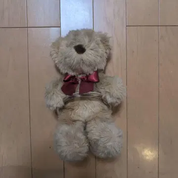 곰 봉제 인형 타월 홀더