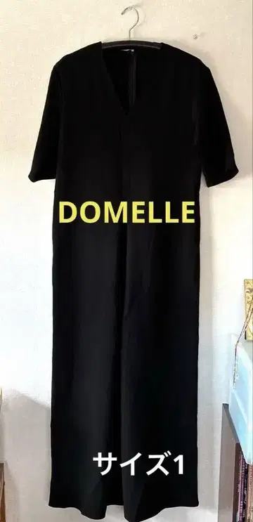 DOMELLE 블랙 올인원 사이즈 1 멜로즈 일본제