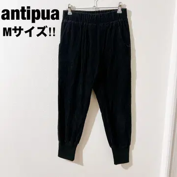 [ a2585 ] antipua 새상품급 코드 조거 팬츠 블랙 M