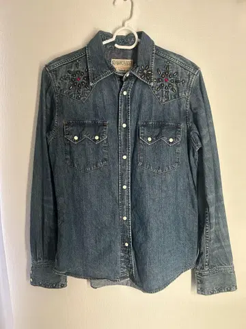 schott 데님 웨스턴 셔츠