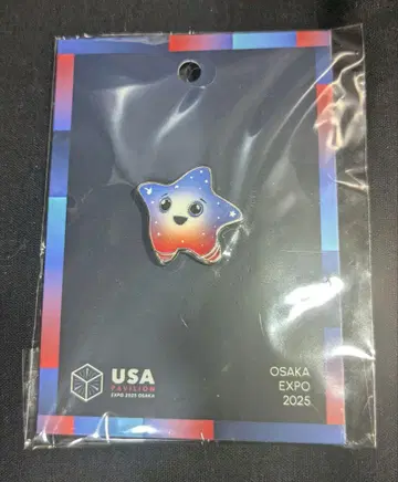 오사카 만박 EXPO 미국관 핀 배지 스파크 USA