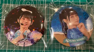Aqours documentary 캔뱃지 스와 나나카 2개 세트