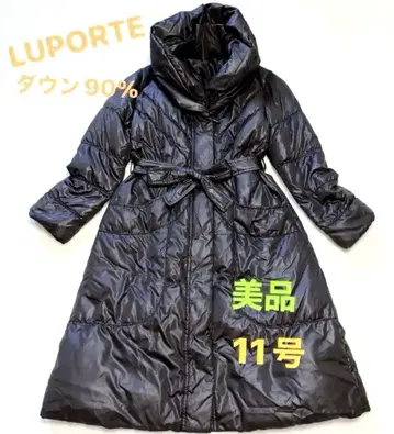 LUPORTE 루포르테 다운 롱 코트 L 사이즈 11호 새상품급