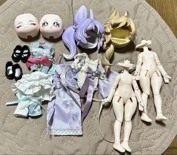 불가 식용 인형 월비시간 의상 + 부품 + 본체 일괄