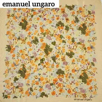emanuel ungaro 스카프 꽃 후르츠 나무 열매 오렌지